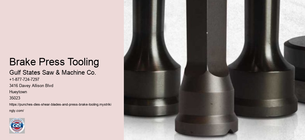 Brake Press Tooling
