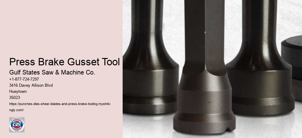 Press Brake Gusset Tool