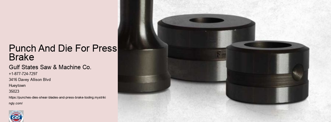 Punch And Die For Press Brake